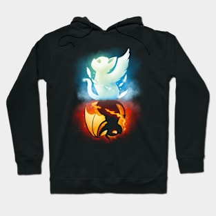 Angel Devil Cat Hoodie